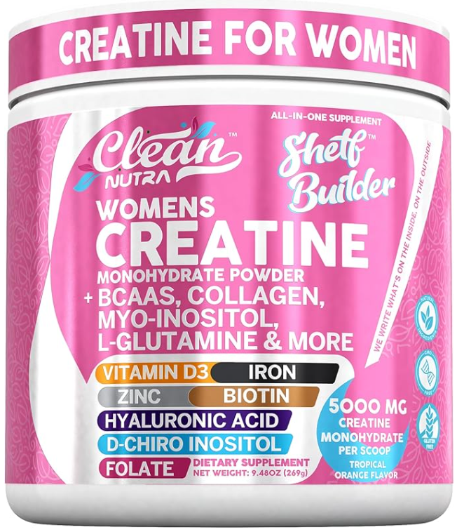 Creatina con Inositol Shetf Builder